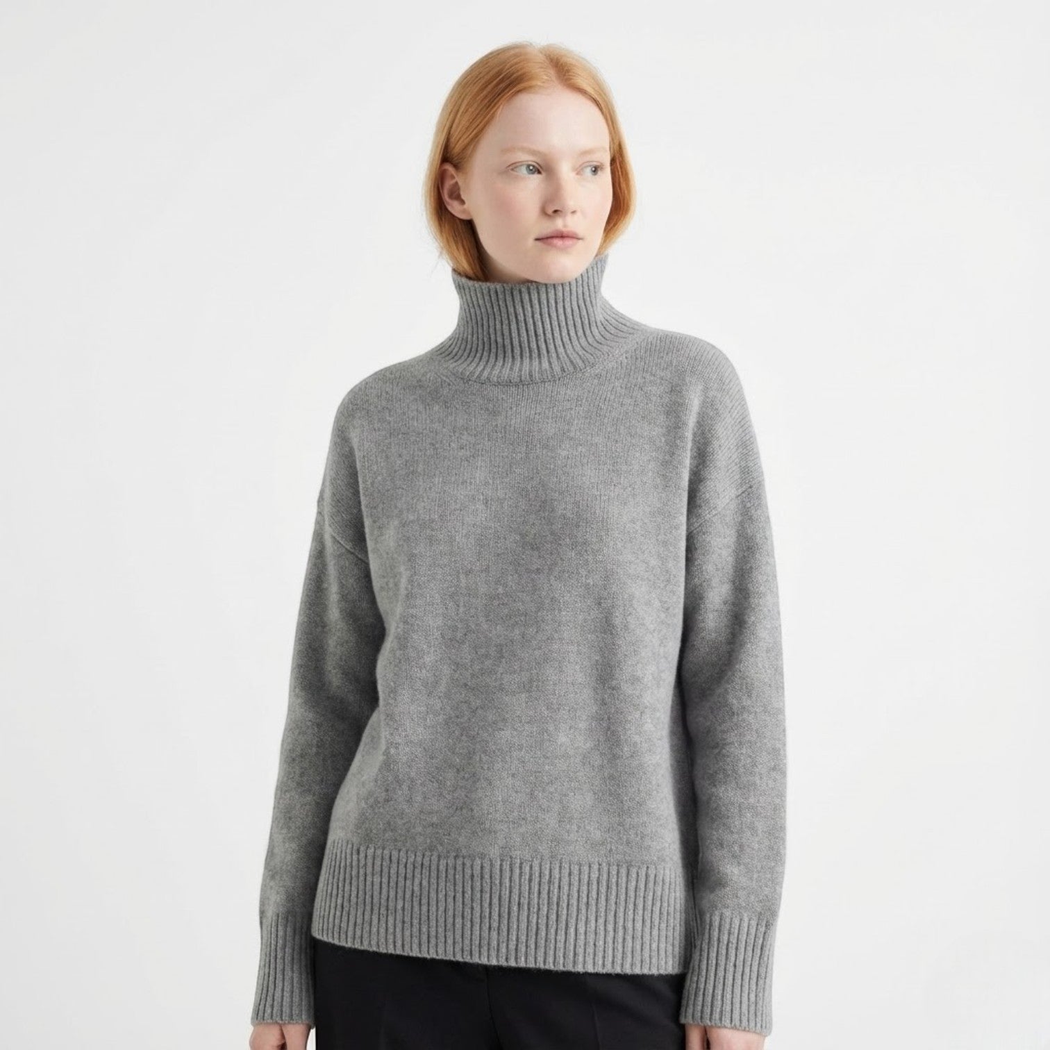 Sophie – Women's Wool Turtleneck Sweater