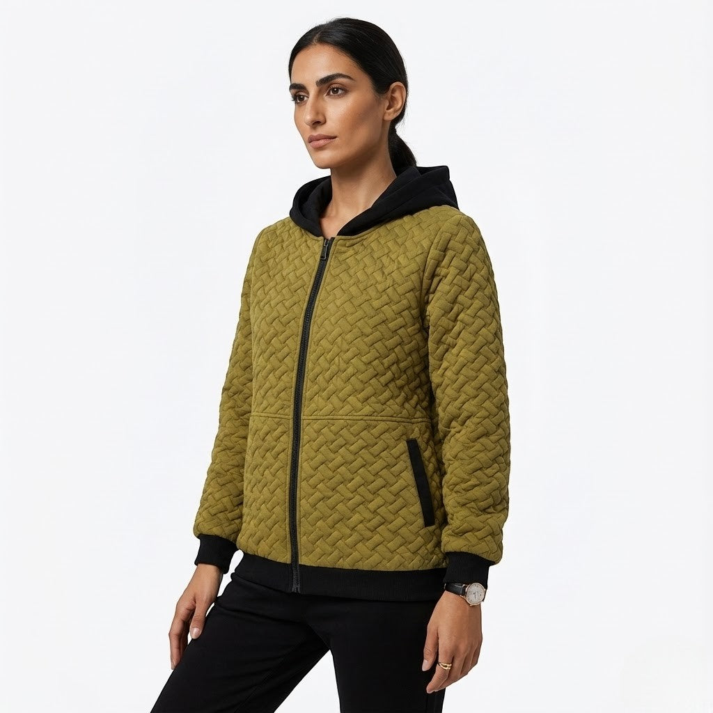 Talia – Women's Wool Jacket with Hood