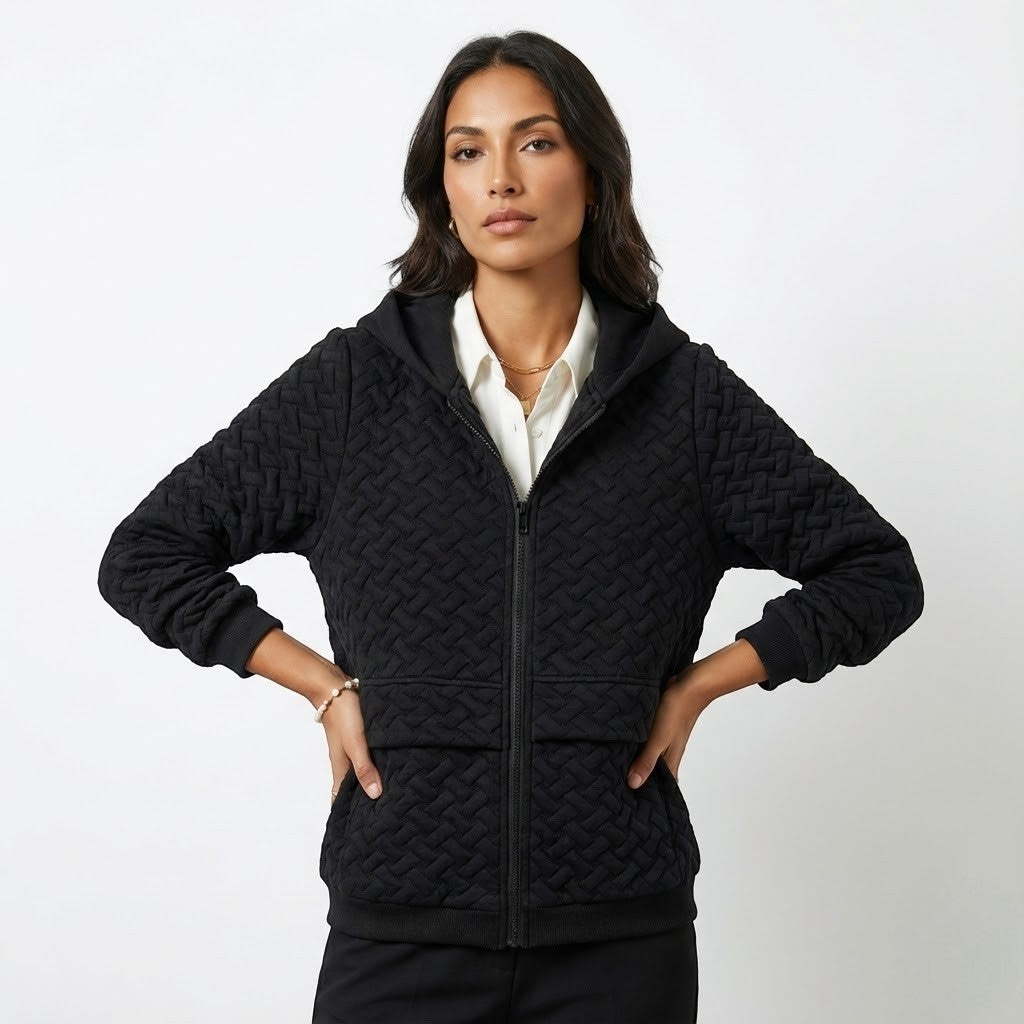 Talia – Women's Wool Jacket with Hood