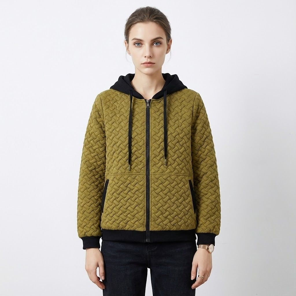 Talia – Women's Wool Jacket with Hood