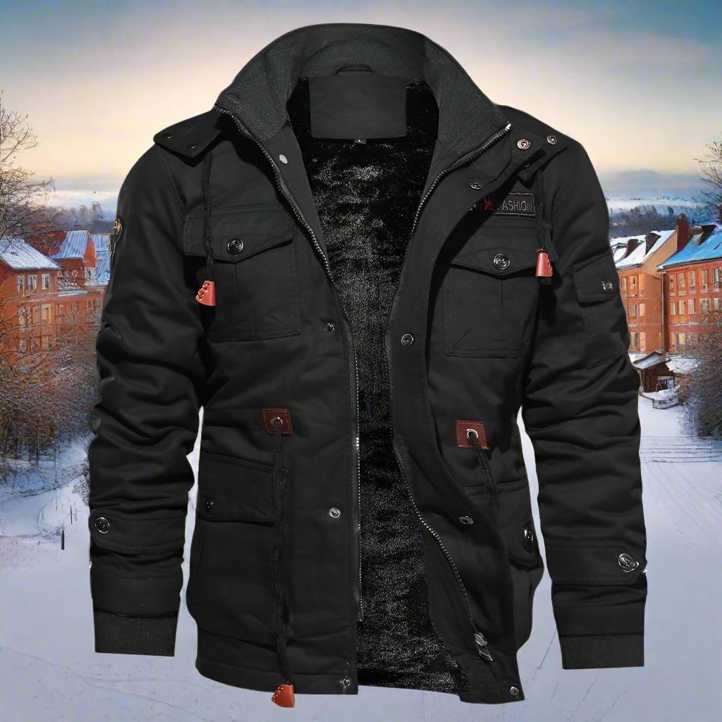 Werner - Warm Winter Jacket with Hood