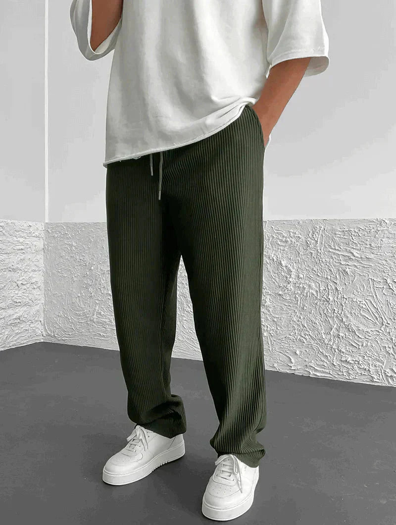 Xaver – Relaxed Ribbed Trousers