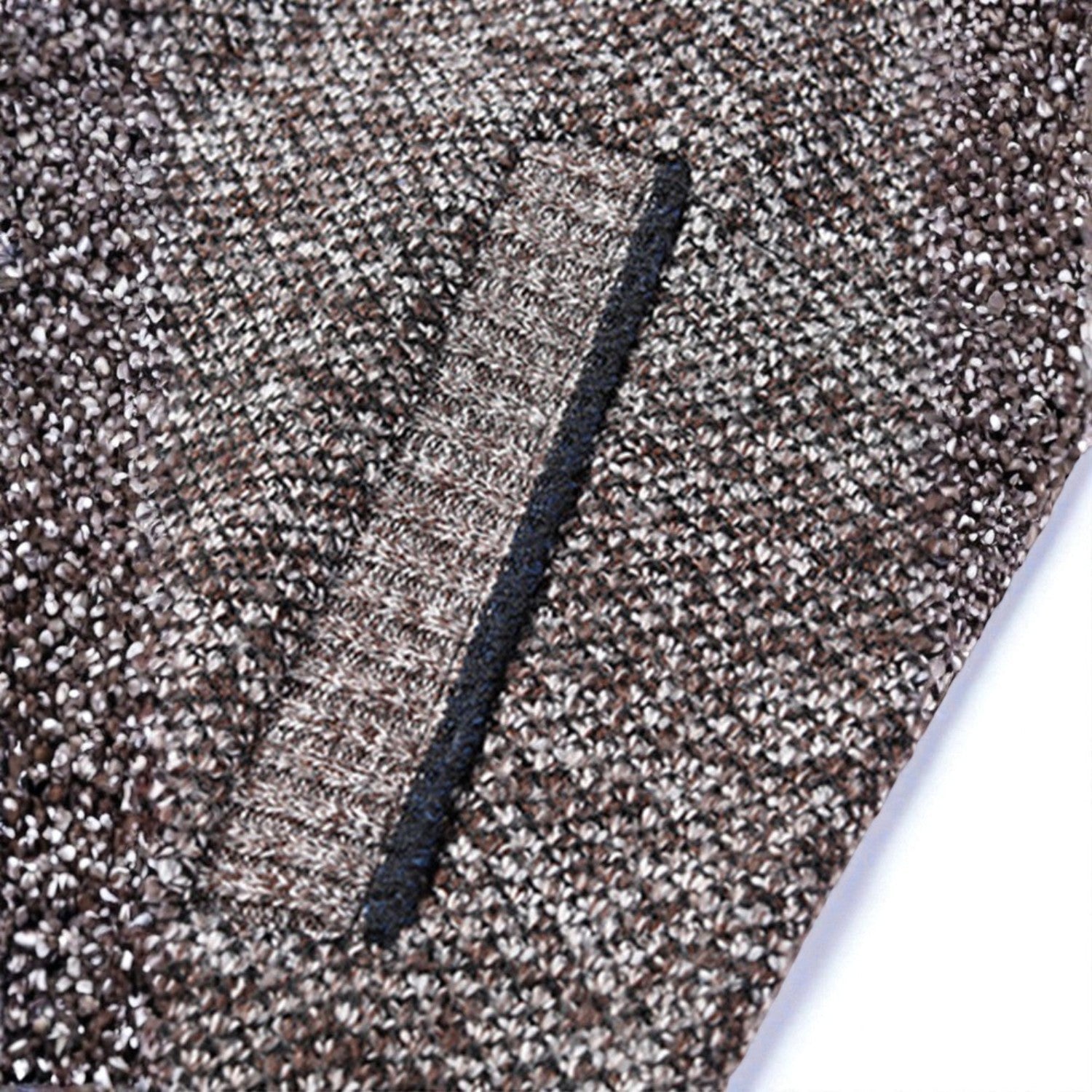 Elias – Men's Cardigan with Zipper & Stand-Up Collar