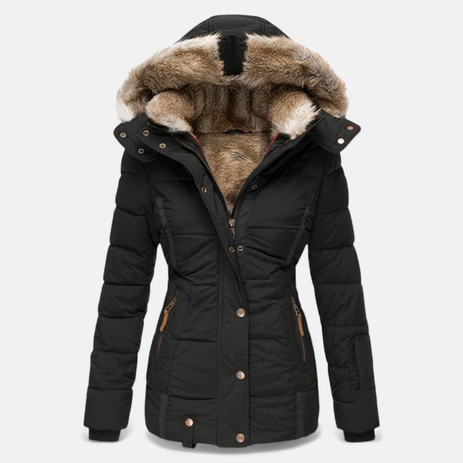 Lysandra – Women's Parka Coat with Hood