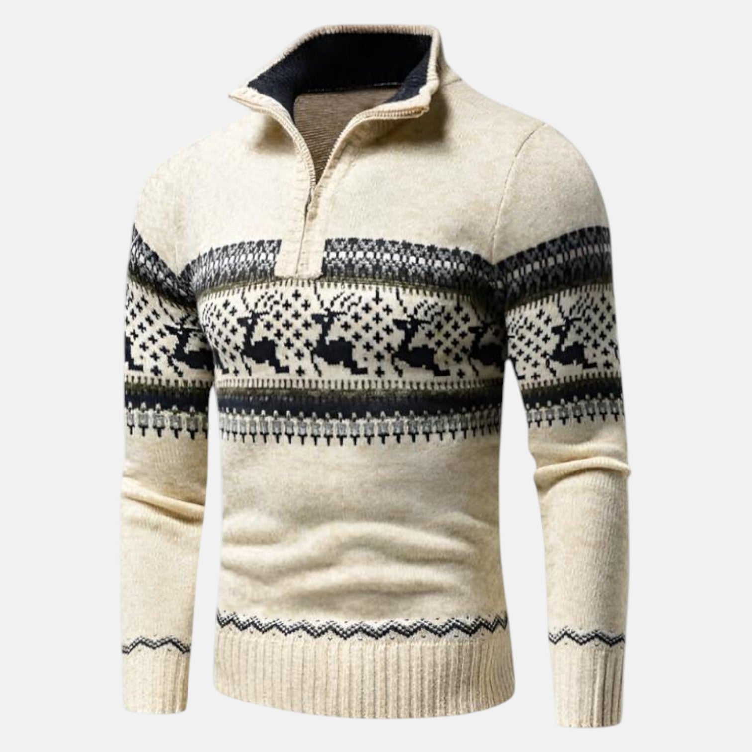 Elian – Men's Cotton Winter Sweater