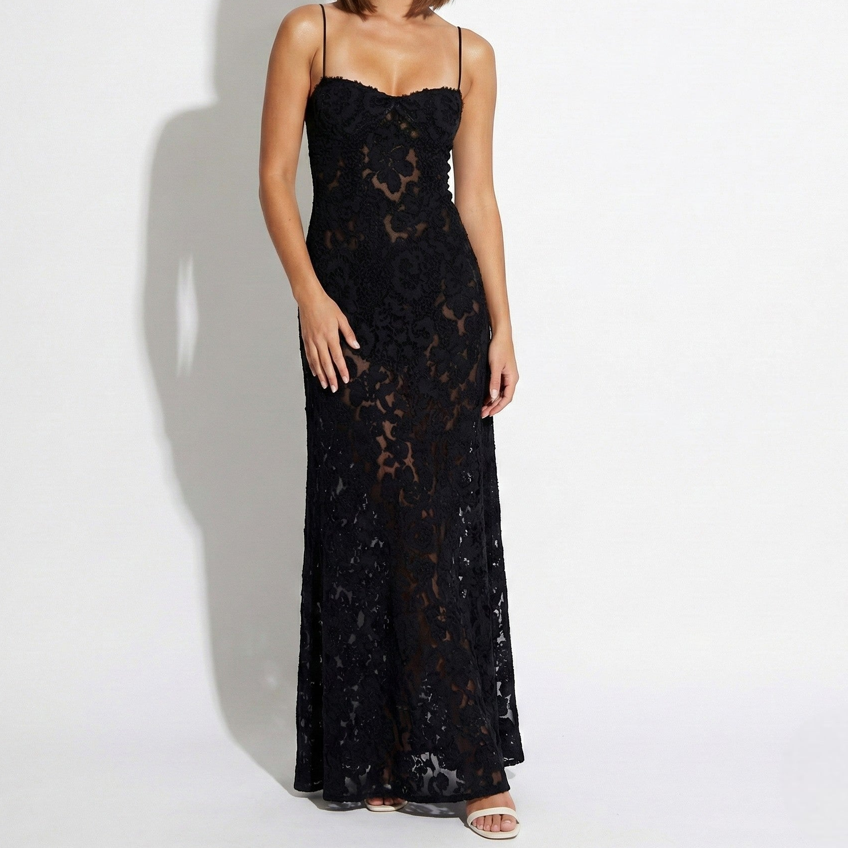 Scarlett - Women's Lace Maxi Dress