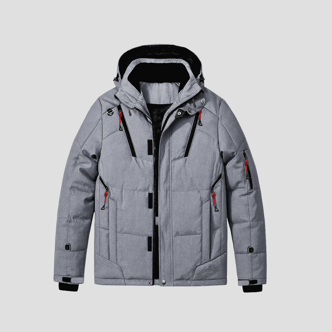 Theo – Men's Winter Jacket made of Wool Blend with Warm Insulation