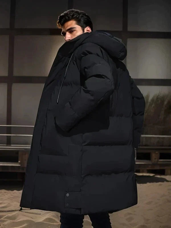 Frank – Long, waterproof winter parka with hood