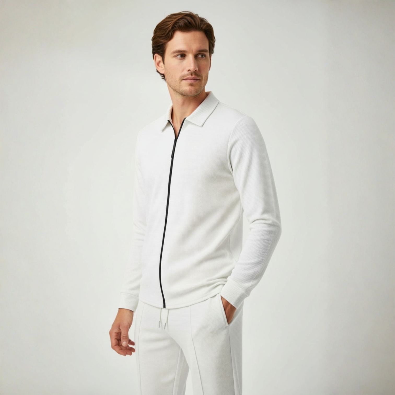 Dex – Men's Training Suit White