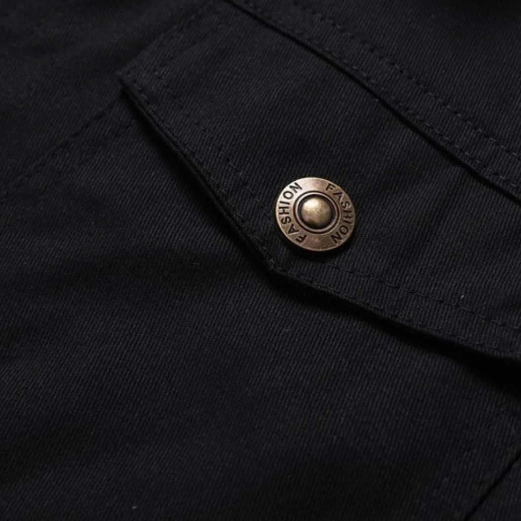 Devon – Men's Jacket with Fleece Lining and Collar