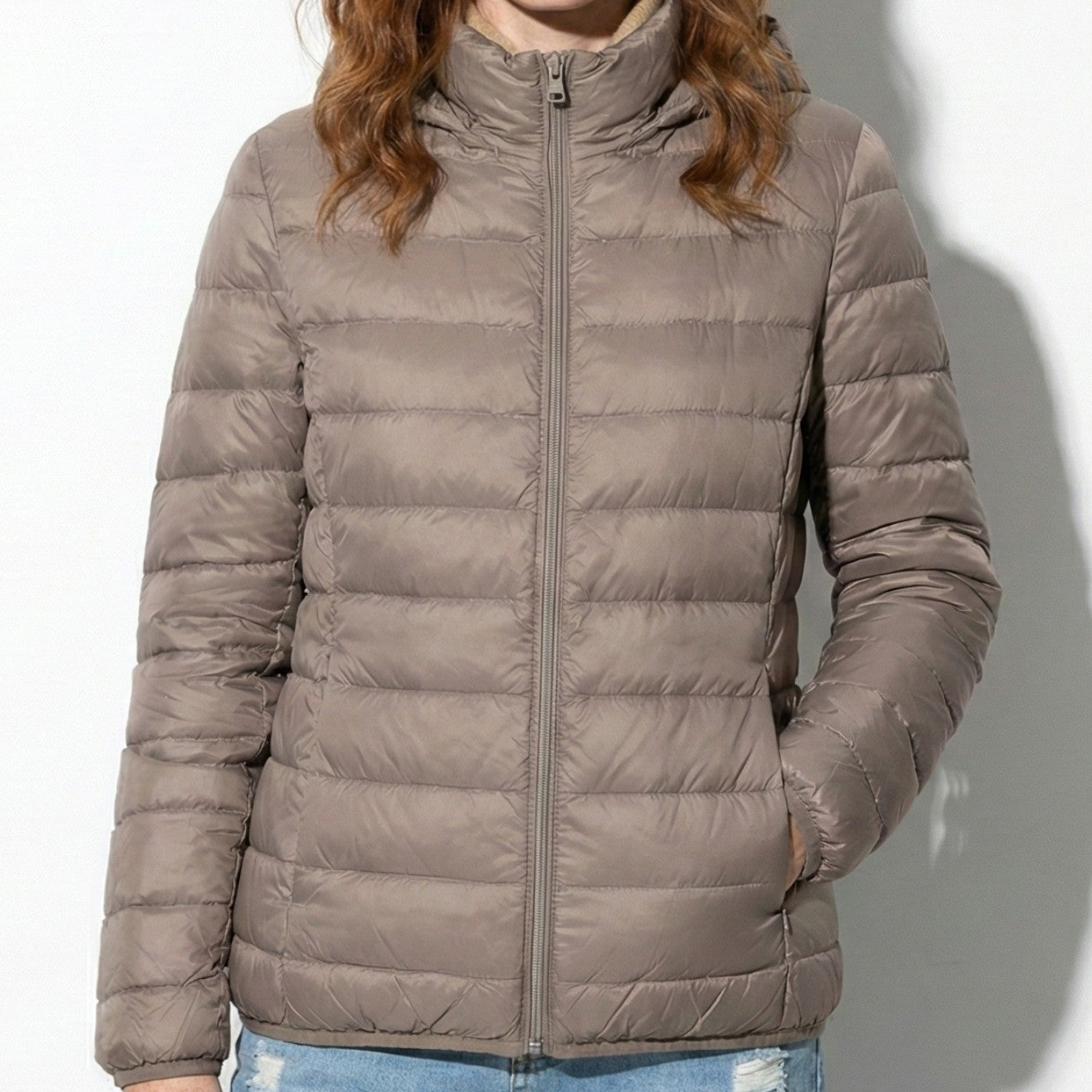 Eleanor - Women's Warm Hooded Puffer Jacket