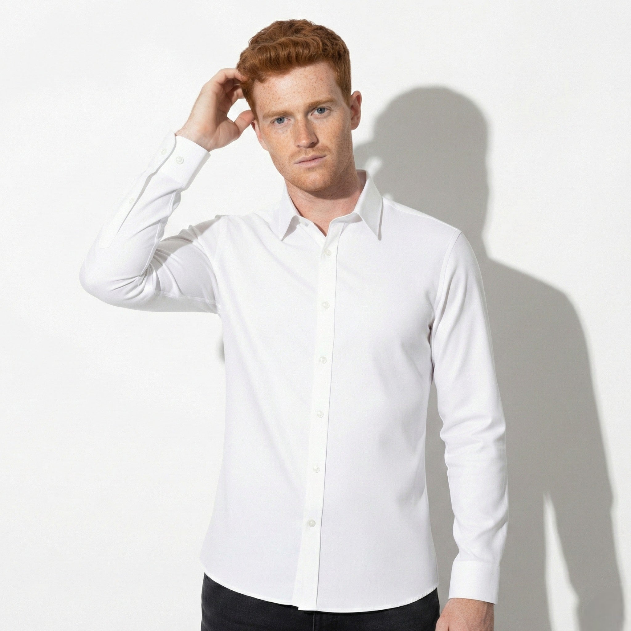 Thomas - Men's Tailored Fit and Comfortable Buttoned Shirt