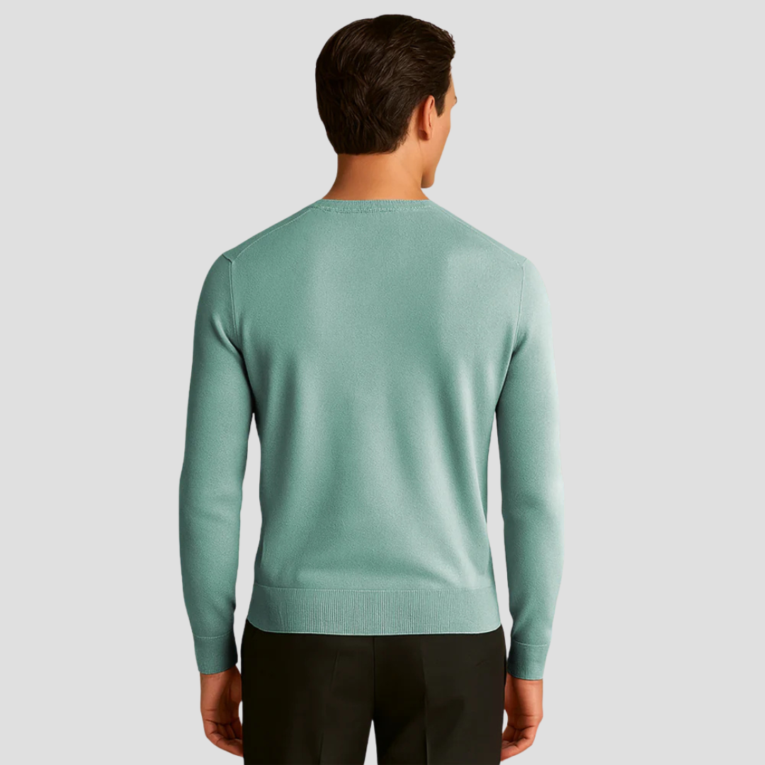 Bastien – Men's Wool V-Neck Sweater