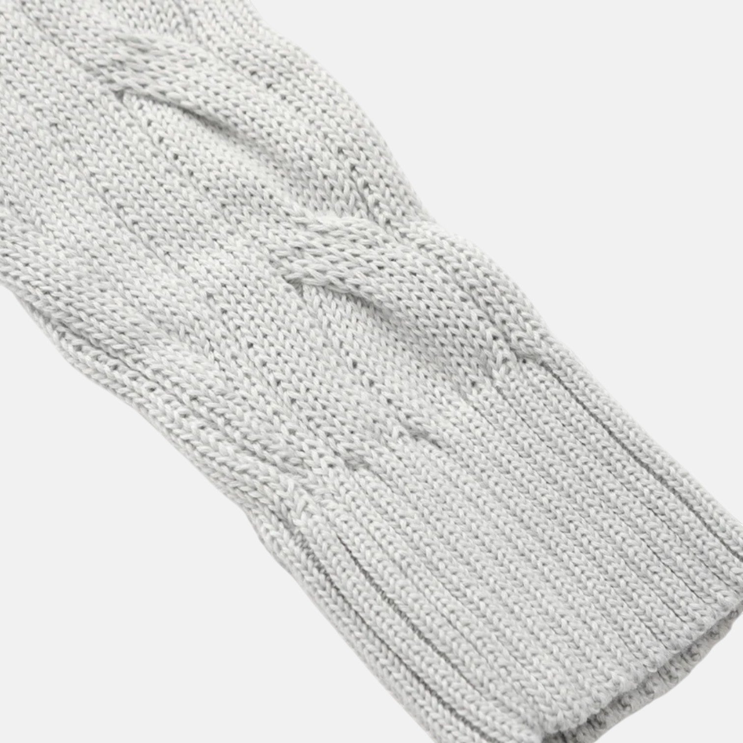 Lior – Men's Cotton Cable Knit Sweater with Zipper