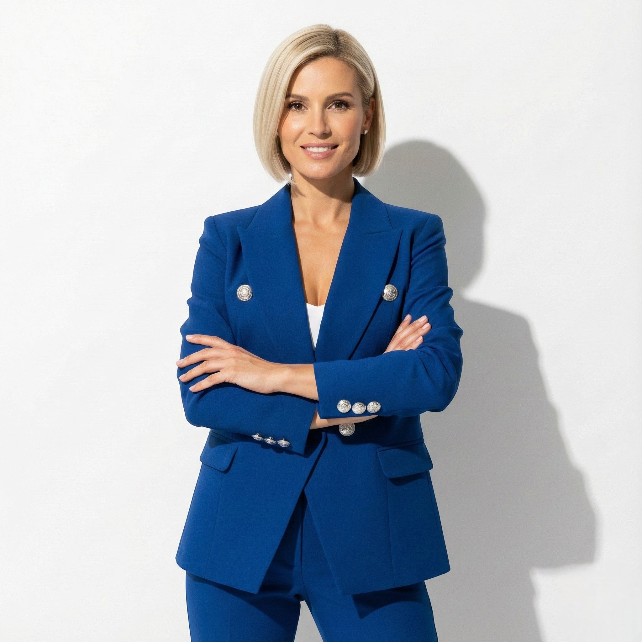 Lily - Women's Double-Breasted Suit Set