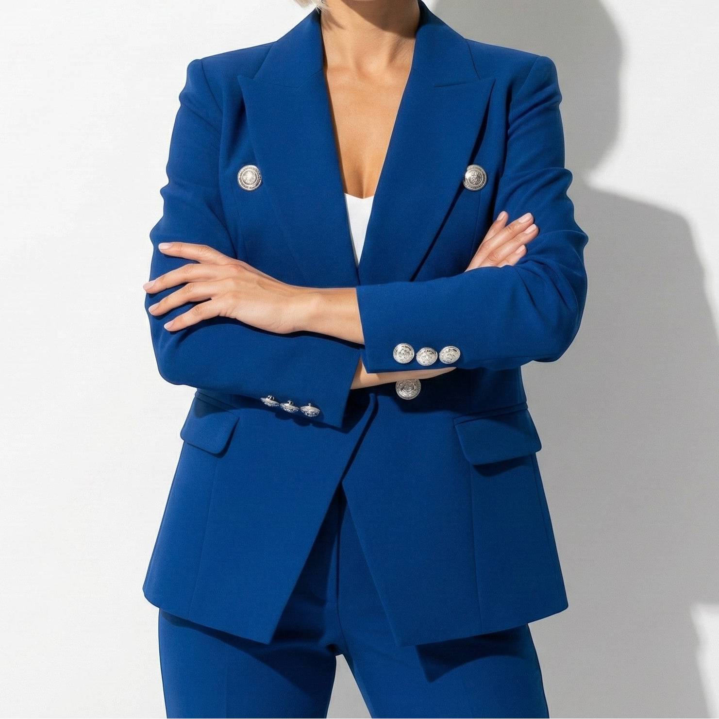 Lily - Women's Double-Breasted Suit Set