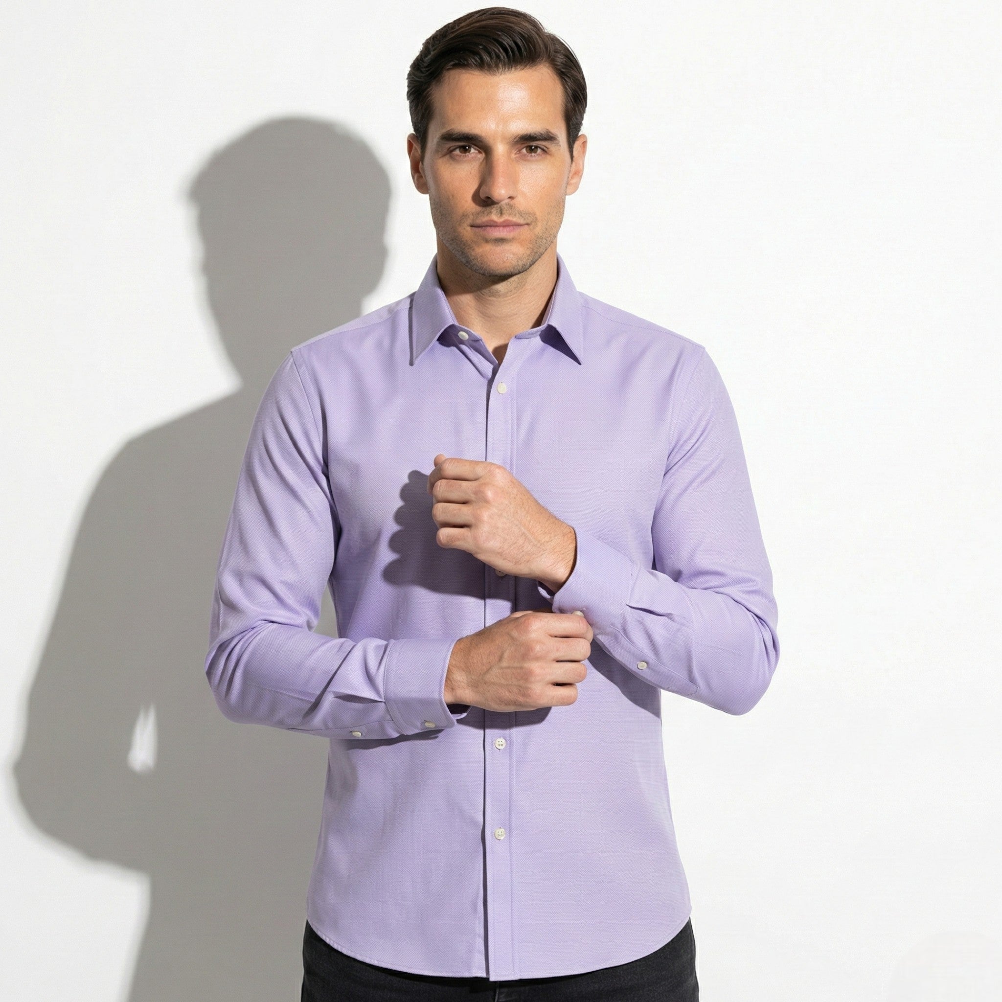 Thomas - Men's Tailored Fit and Comfortable Buttoned Shirt