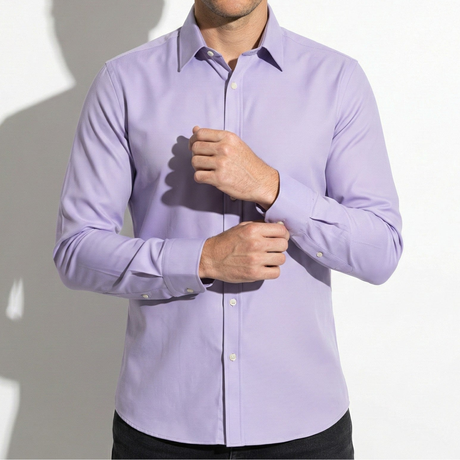 Thomas - Men's Tailored Fit and Comfortable Buttoned Shirt