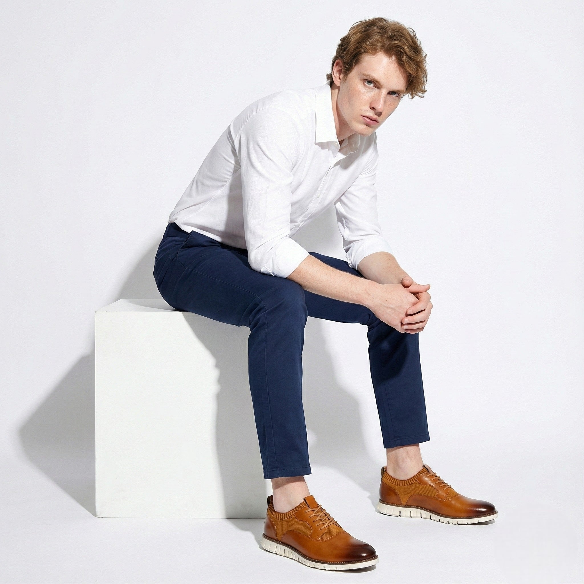 Patrick - Men's Breathable Comfort Shoes with Cushioned Support