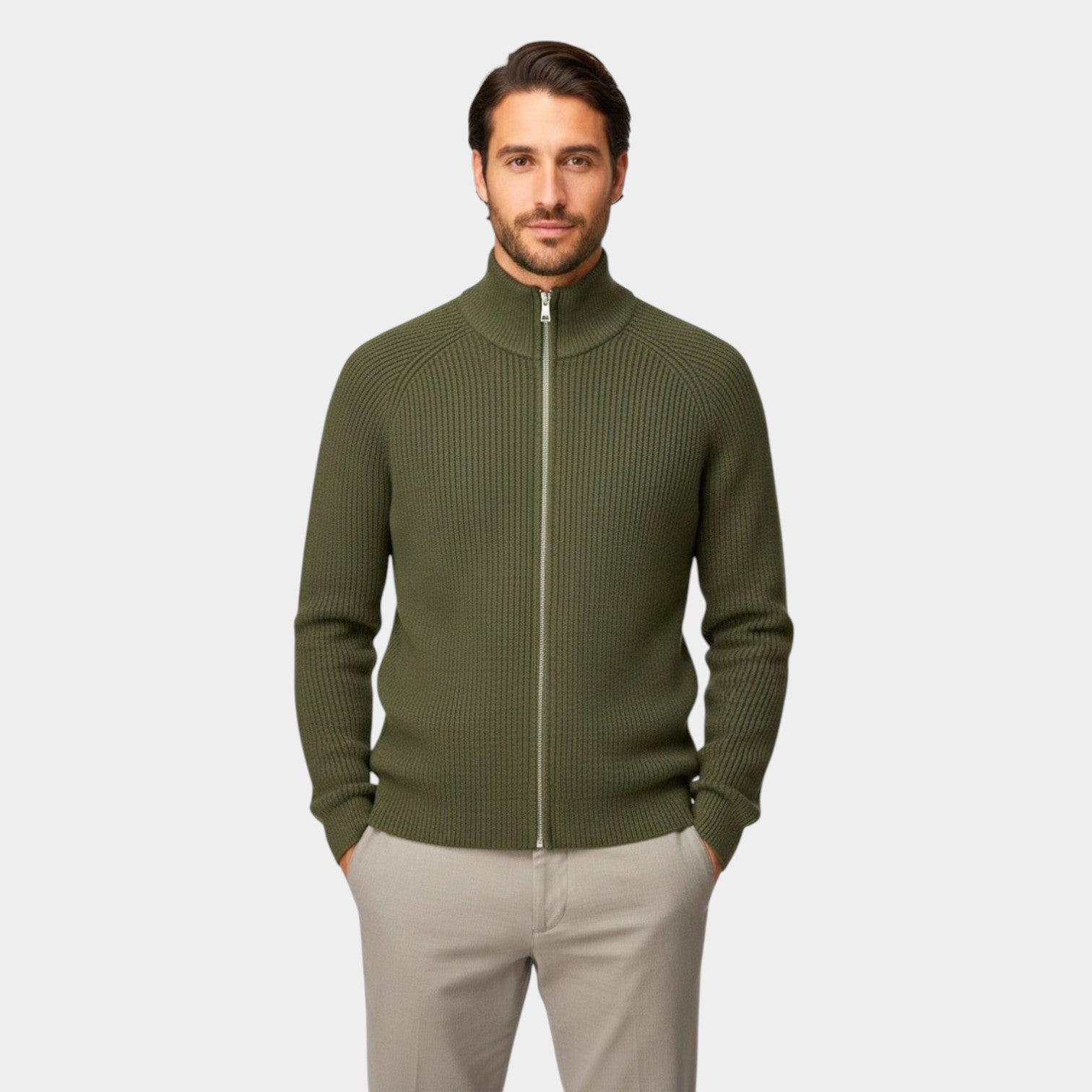 Tarek – Men's Cotton Cardigan