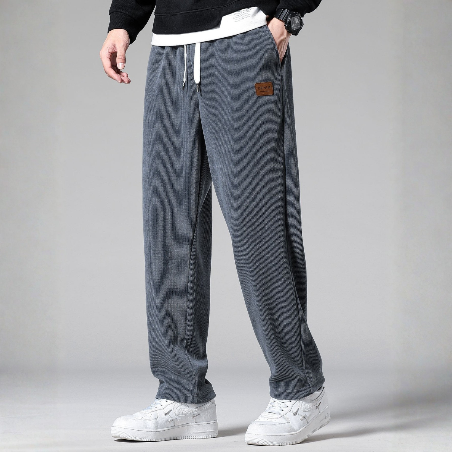 Noah – Men's Corduroy Pants Straight Fit