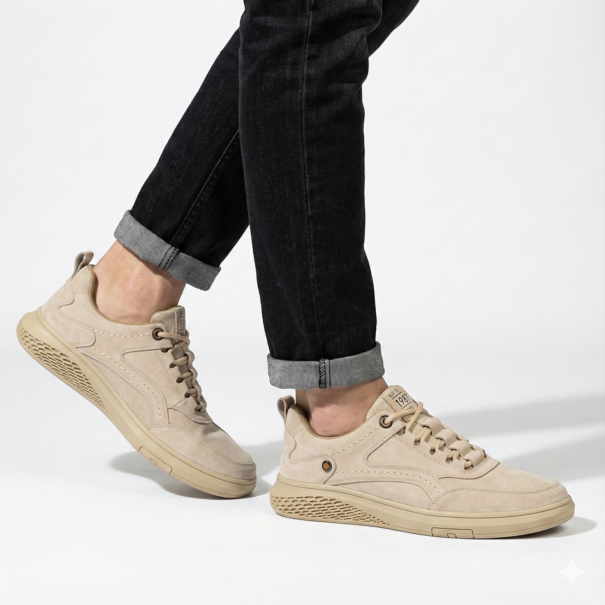 Thomas - Men’s Breathable Suede Sneakers