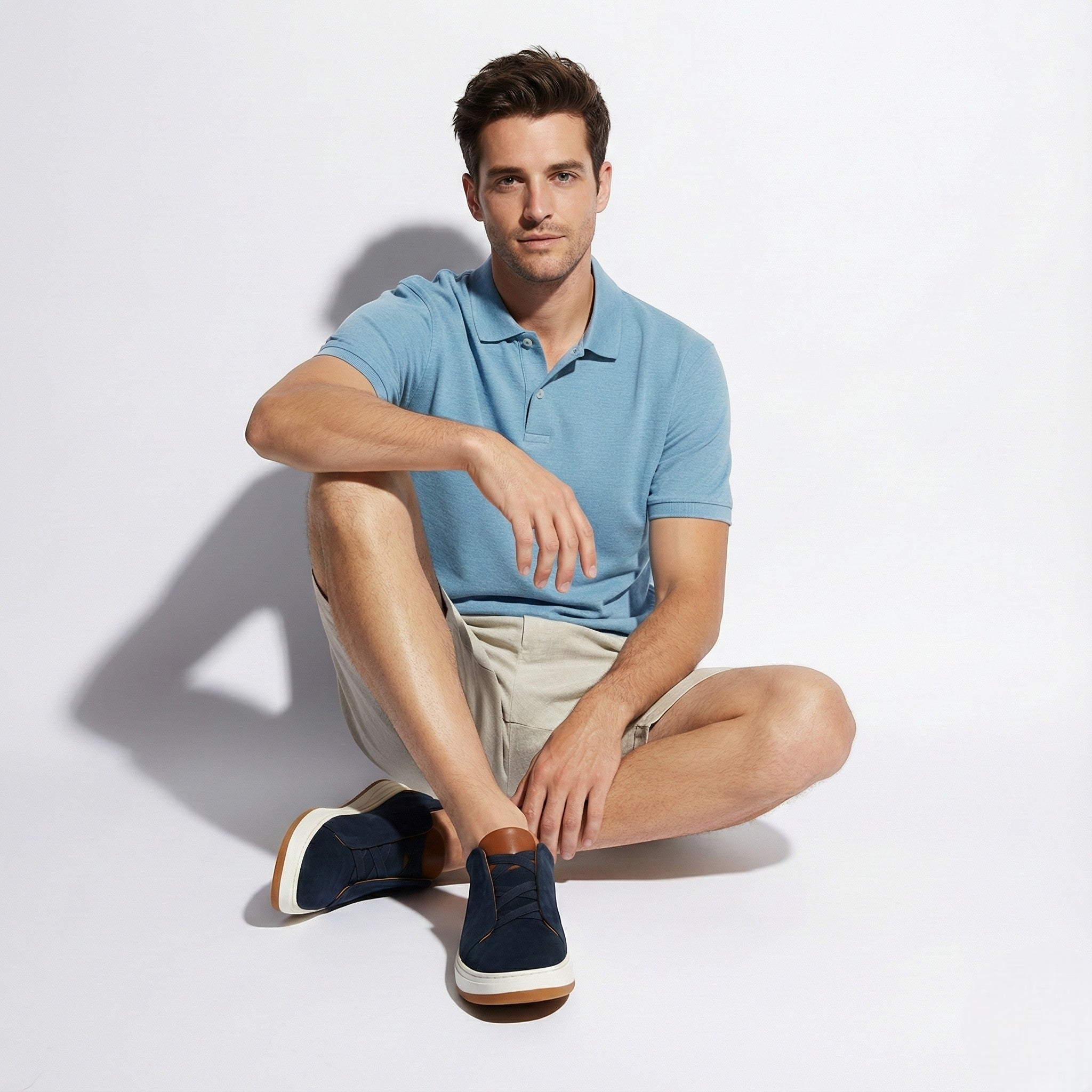 Charlie - Men's Casual Suede Slip-On Shoes with Soft Cushioned Sole