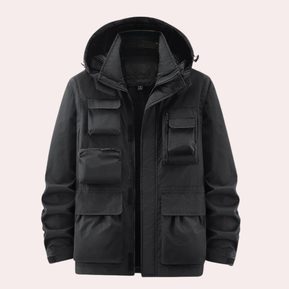 Men's Insulated Winter Parka with Hood