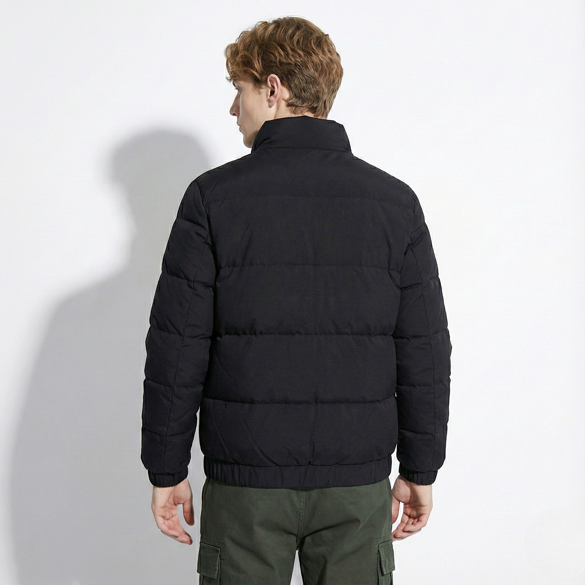 Rafael – Men’s Winter Jacket with Stand Collar