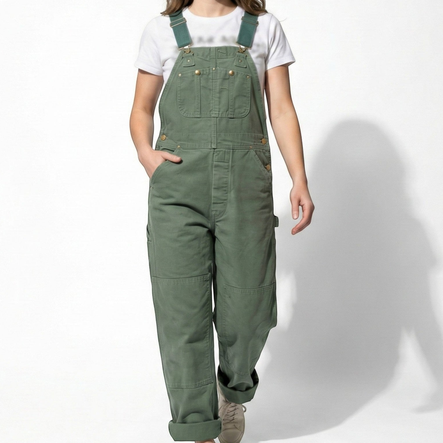 Rosie - Women's Relaxed Fit Overalls with Multi-Pocket Design