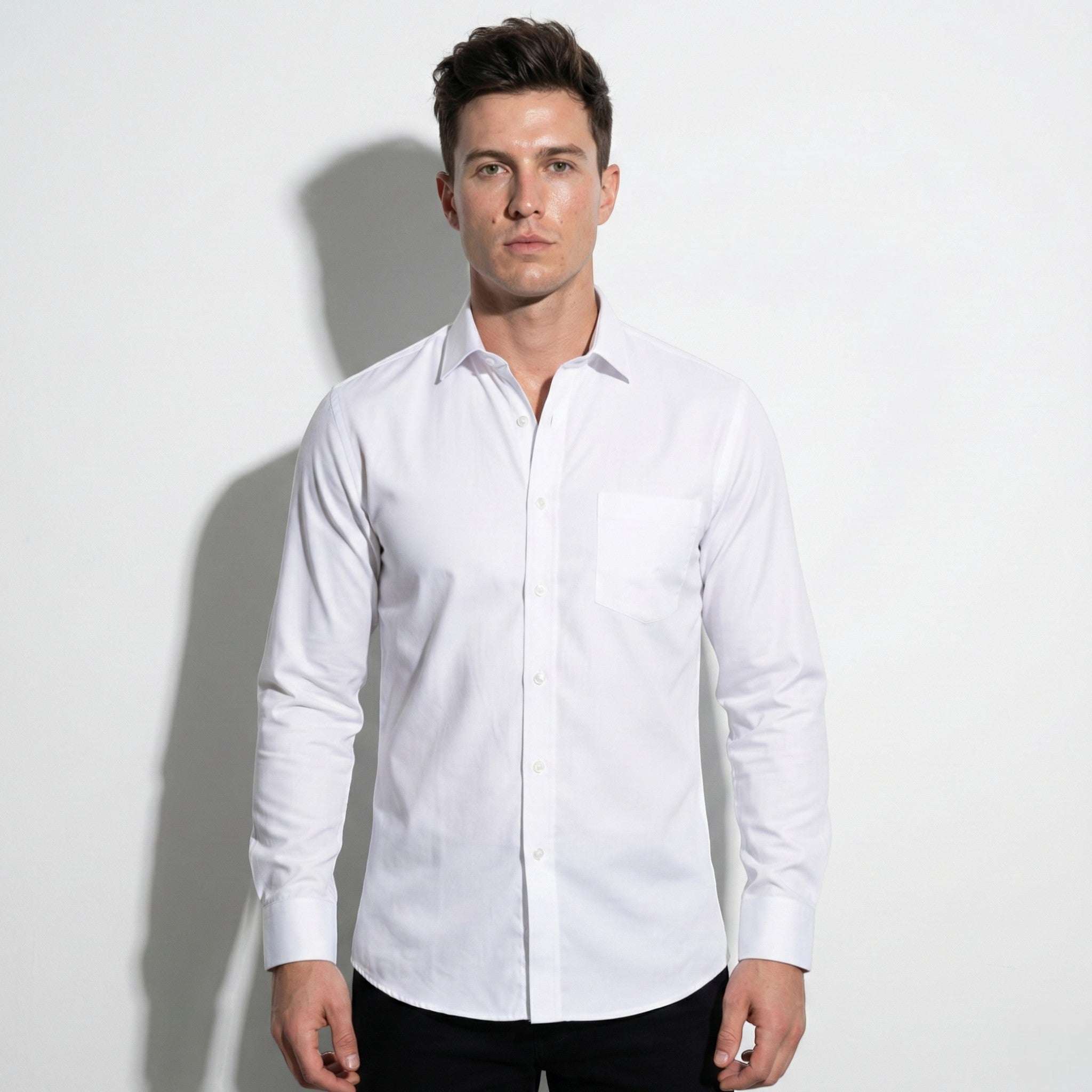 Oliver - Men's Slim Fit Wrinkle-Free Shirt