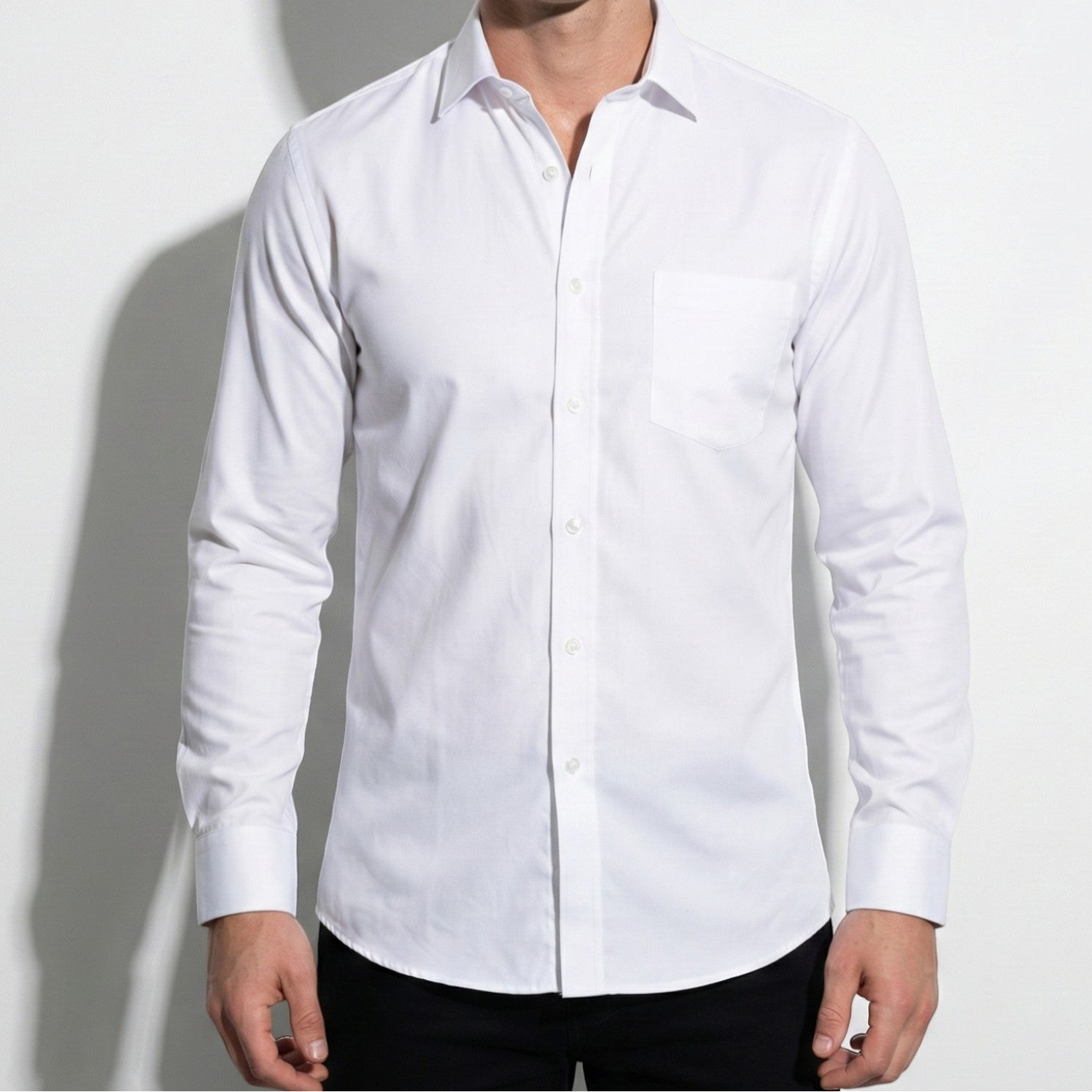 Oliver - Men's Slim Fit Wrinkle-Free Shirt