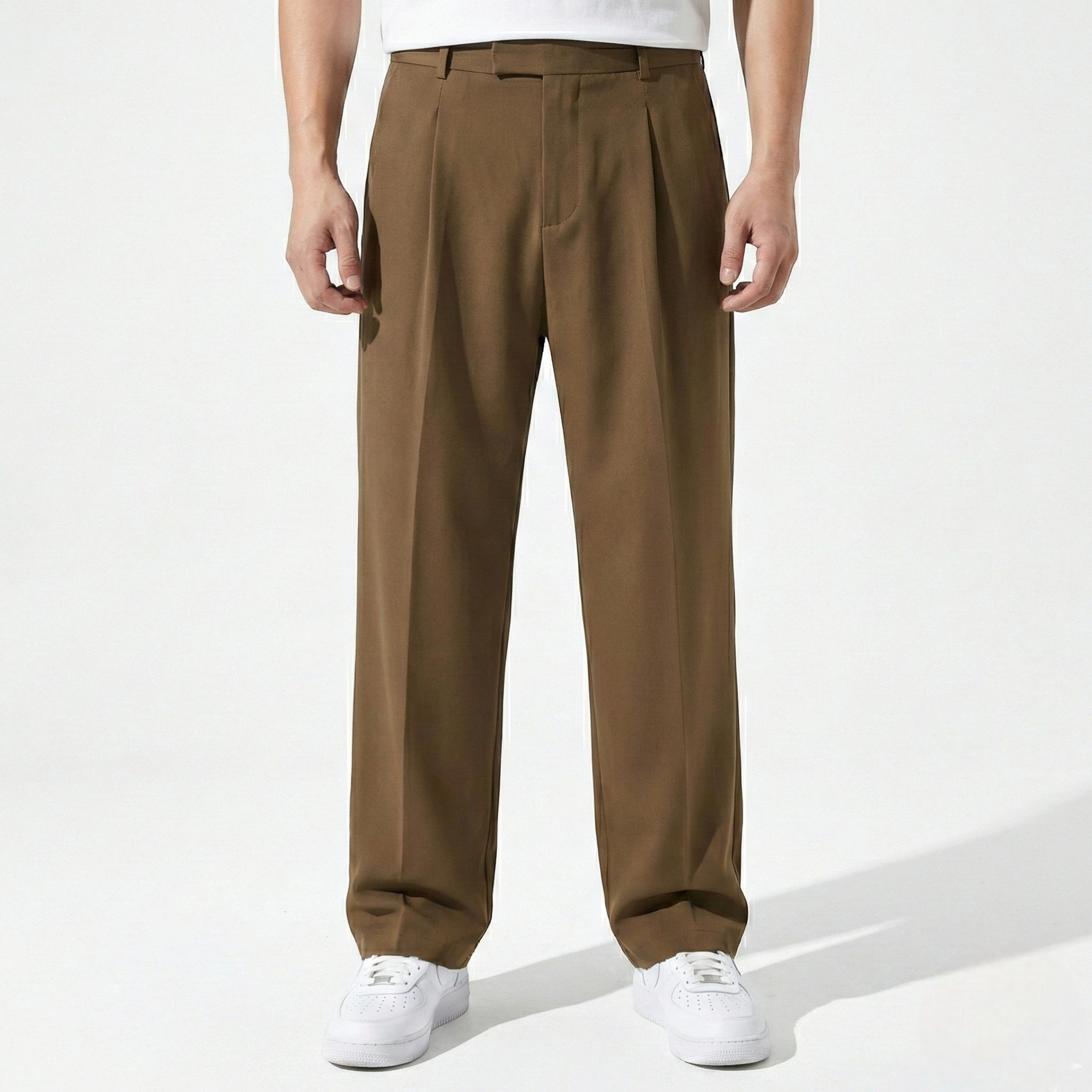 Thomas - Men's Regular Fit Casual Trousers