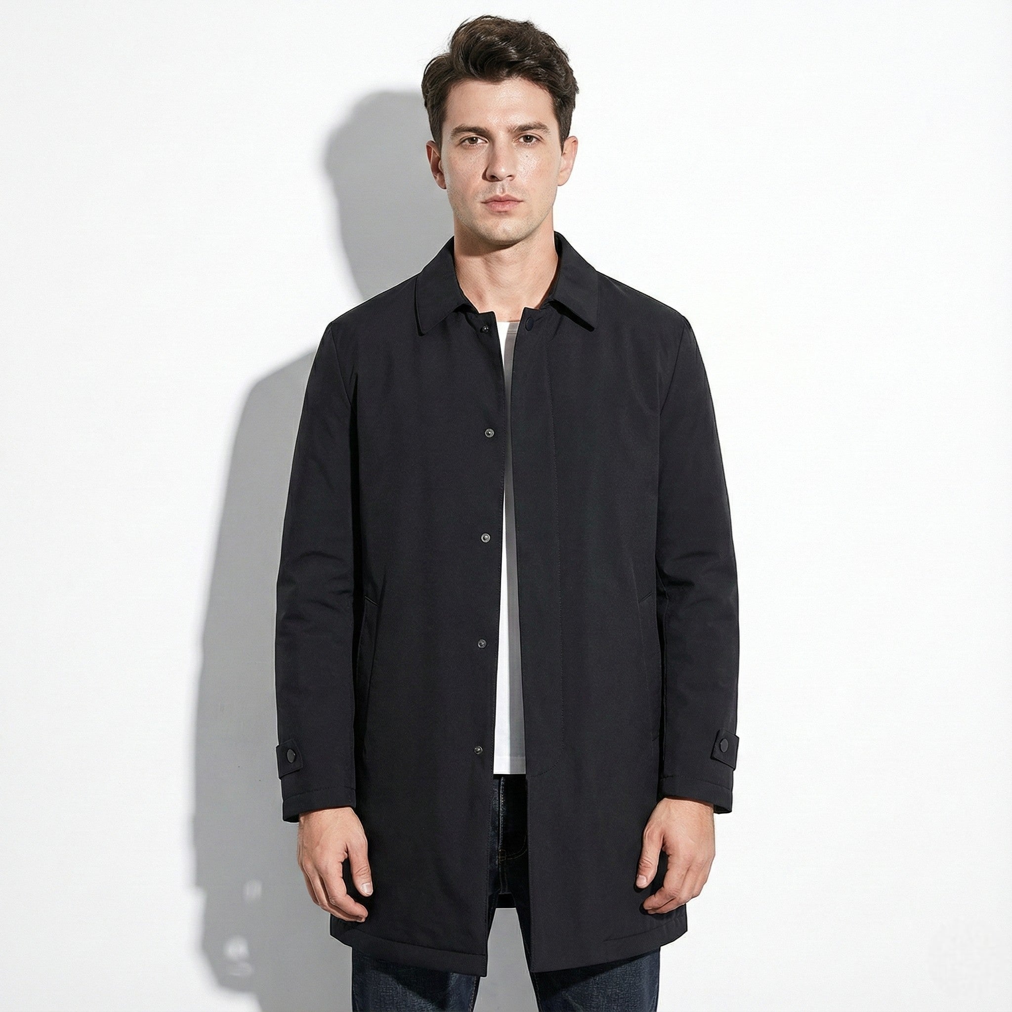 Nero – Men's Wool Winter Coat Lined