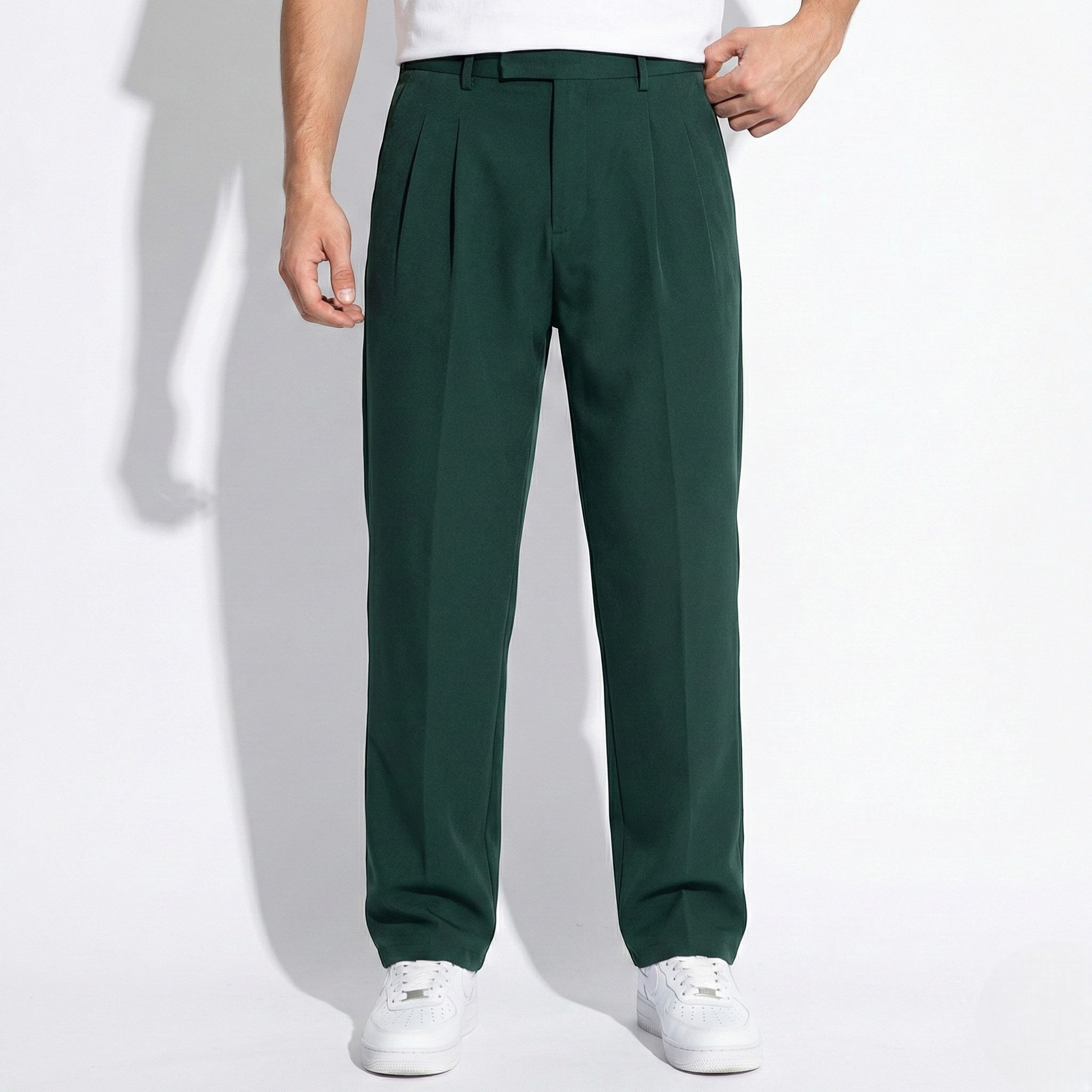 Thomas - Men's Regular Fit Casual Trousers
