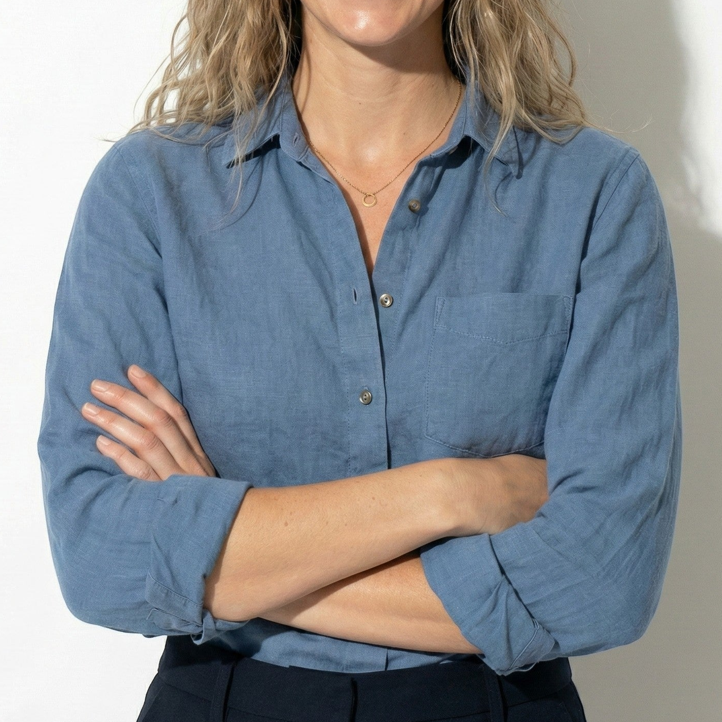 Sofia – Women's Cotton Polo Blouse