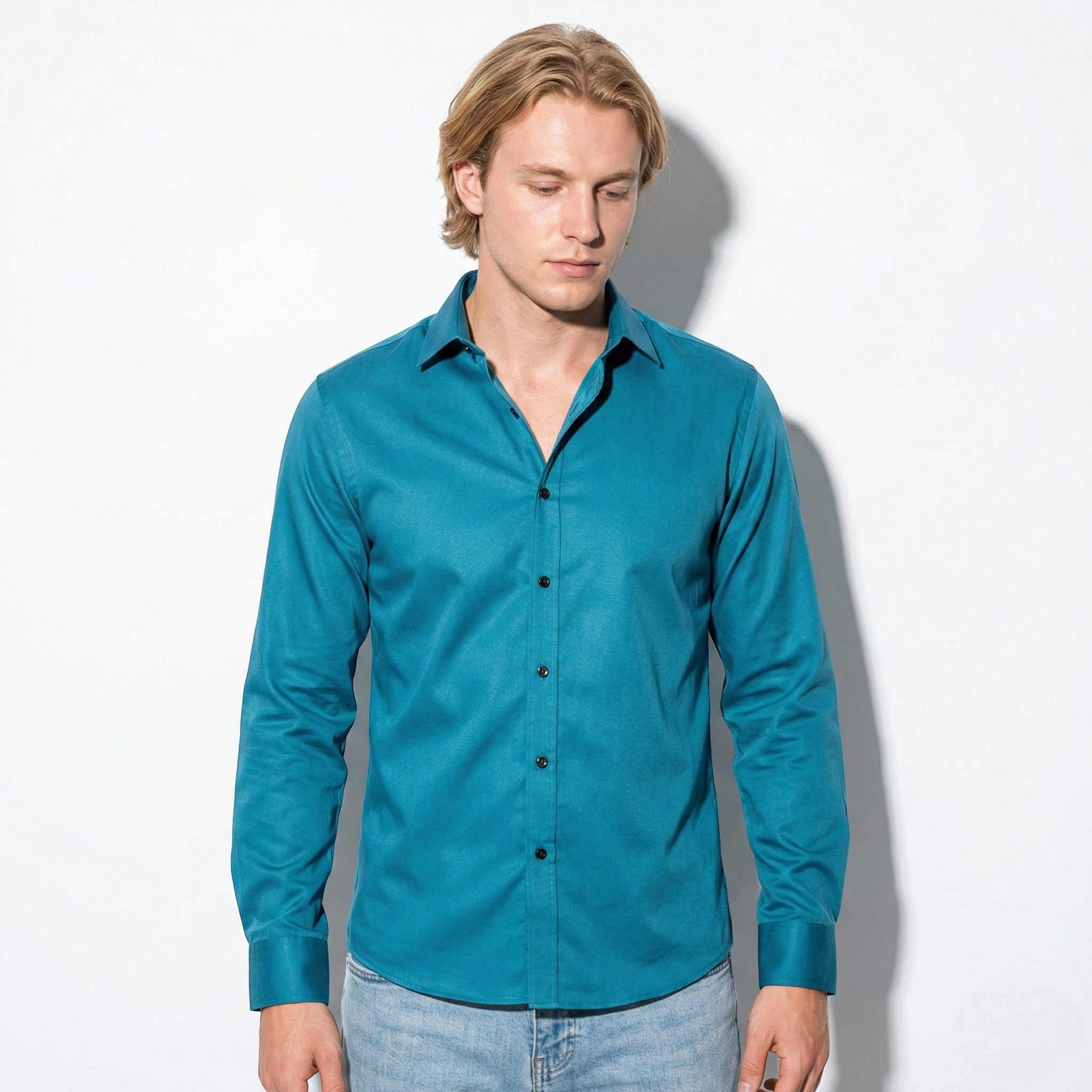 Oliver - Men's Slim Fit Wrinkle-Free Shirt