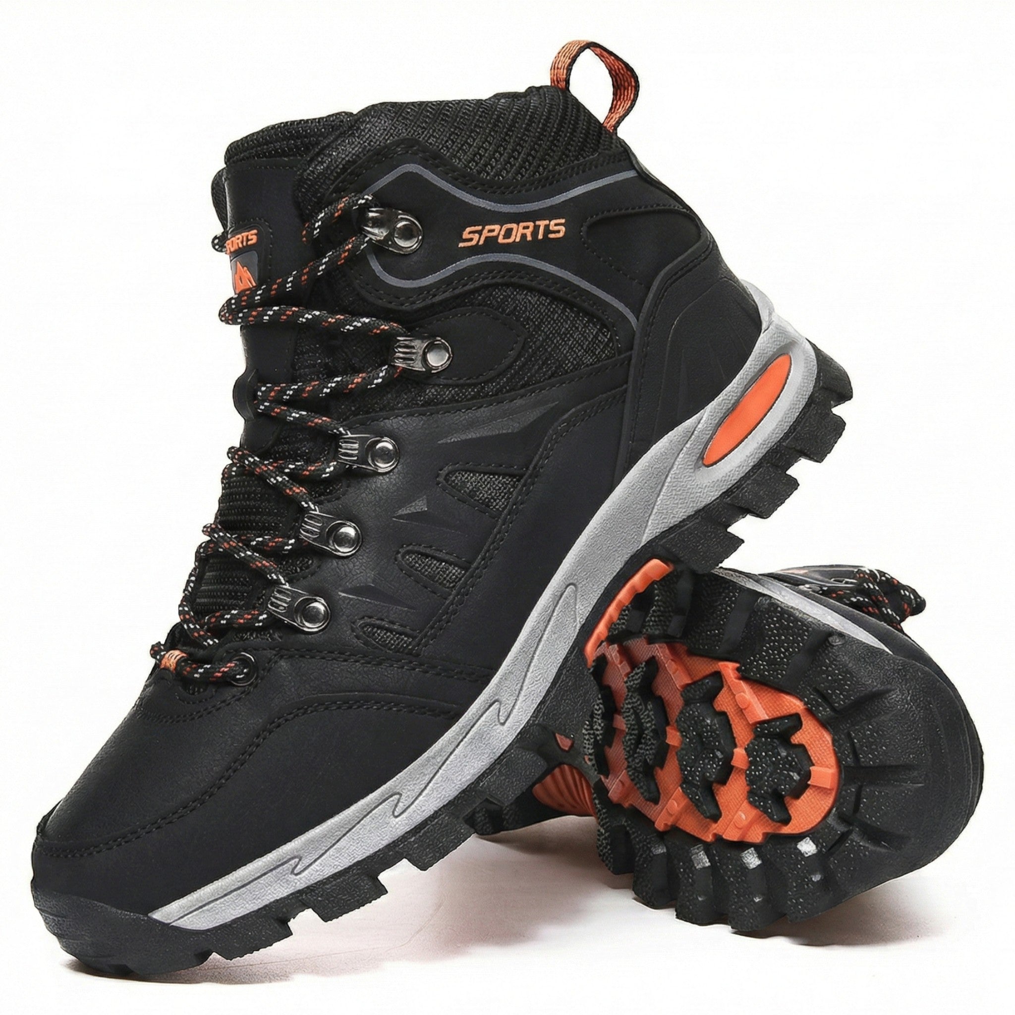 William - Men’s Waterproof Hiking Boots with High-Ankle Support
