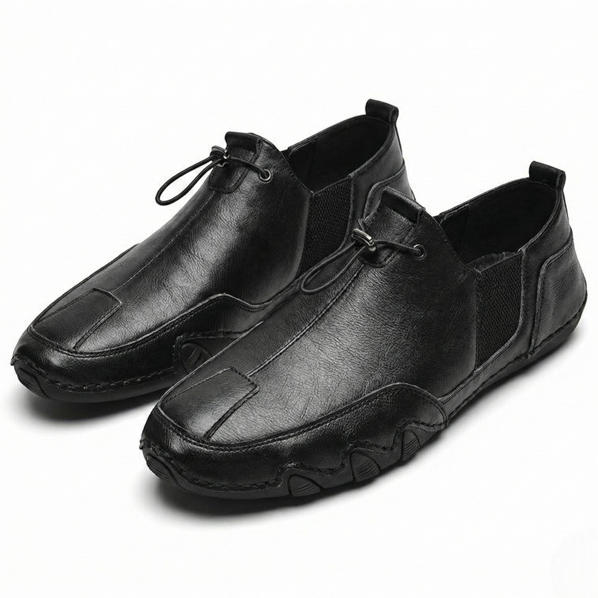 Arthur - Men’s Casual Slip-On Loafers With Lace