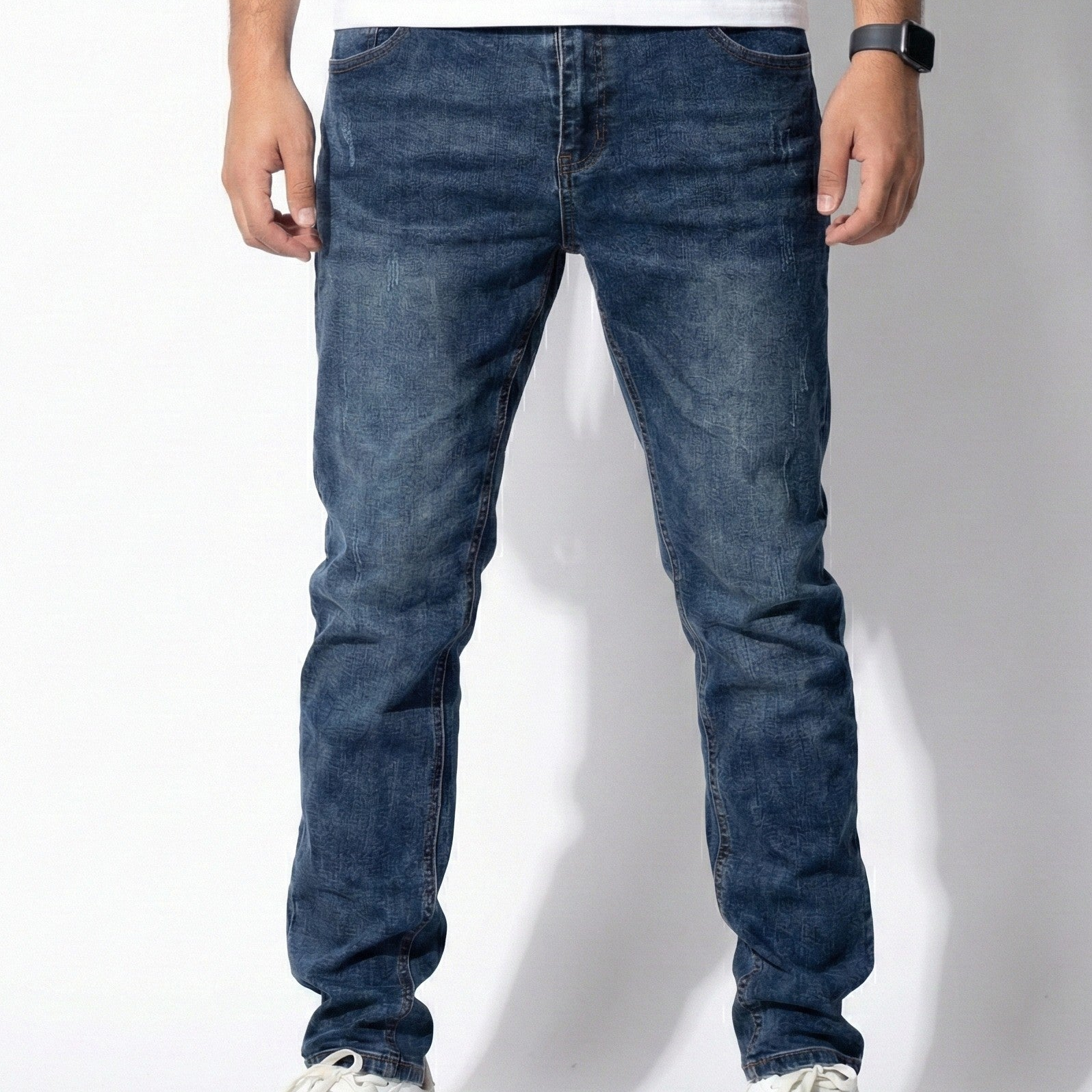 Arthur - Men's Slim Fit Jeans with Practical Pockets