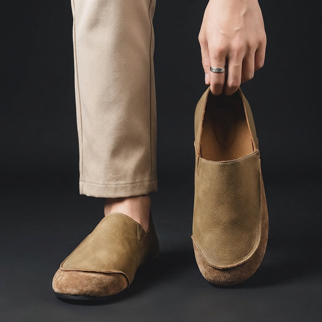 Marcus - Men's Casual Round Toe Flat Loafers