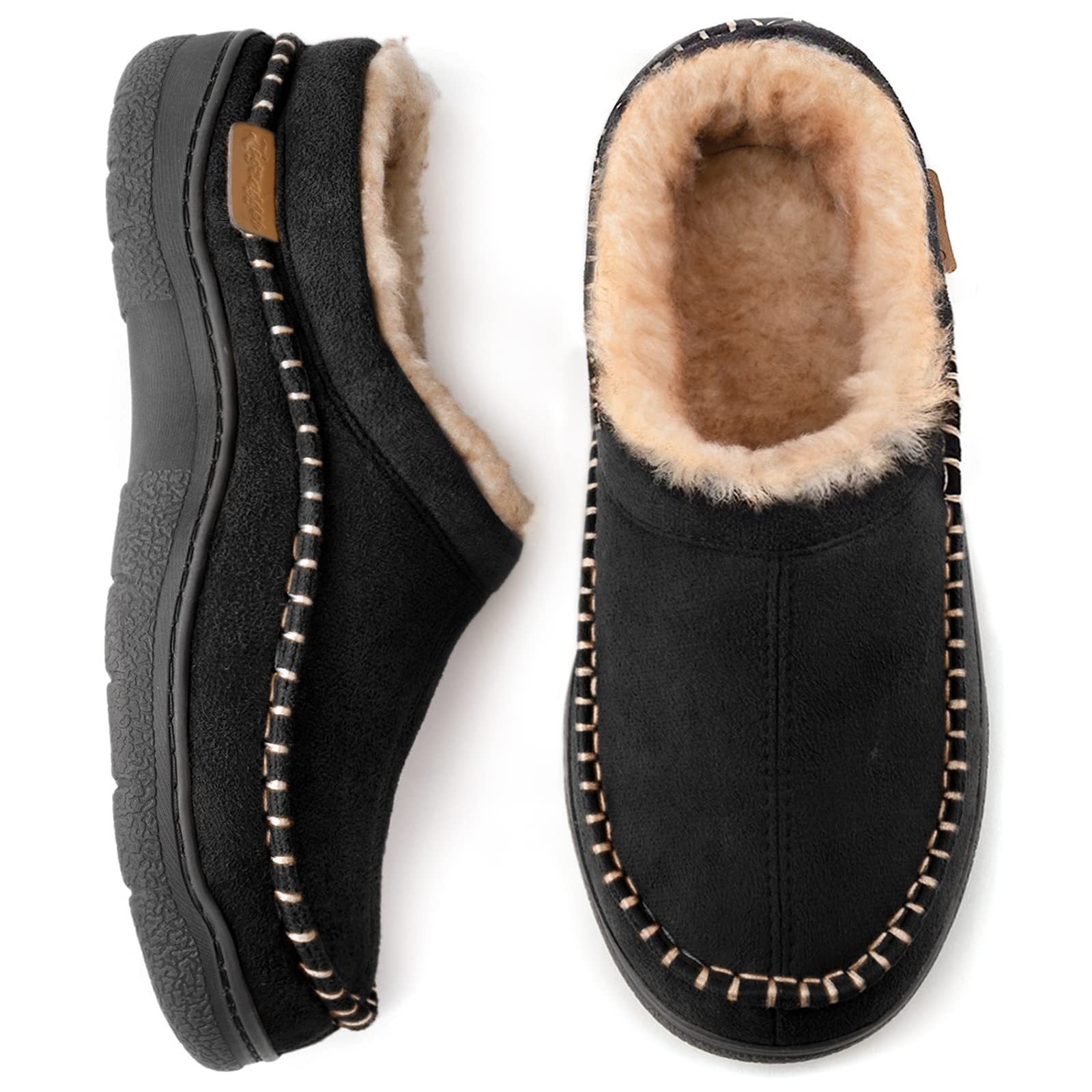 Joris – Men's Slippers Made of Suede with Warm Lining