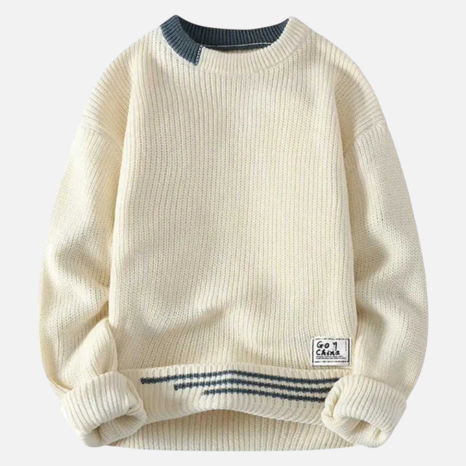 Lunaro – Men's Cotton Crew Neck Sweater