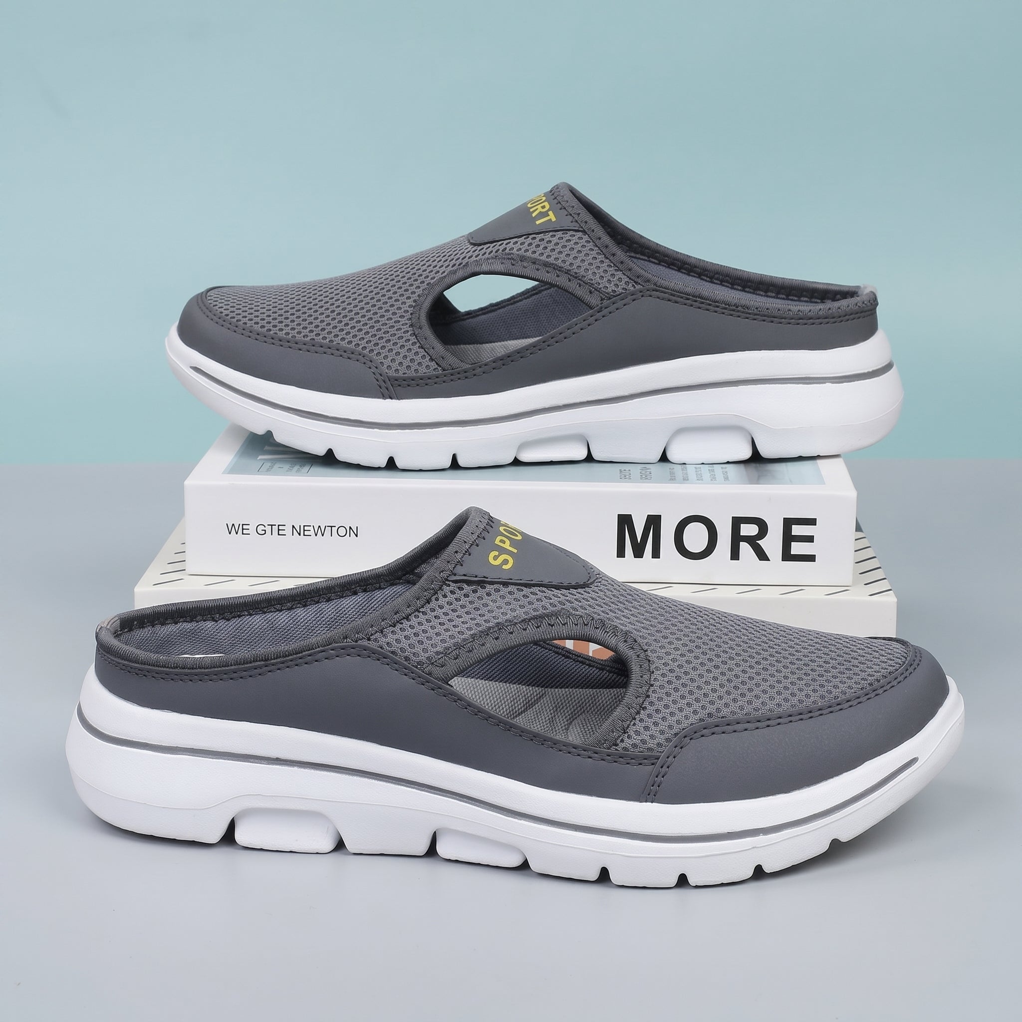 Jordan - Men's Orthopedic Cut-Out Sport Mules