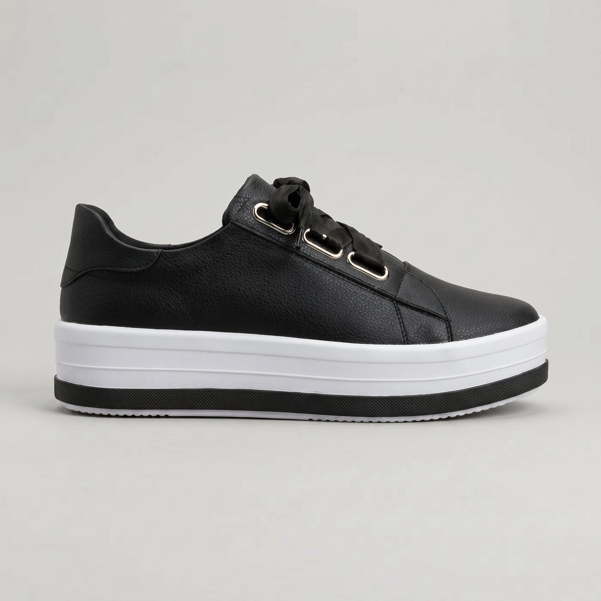 Carina - Women's Lace-Up Ribbon Bow Low-Top Sneaker