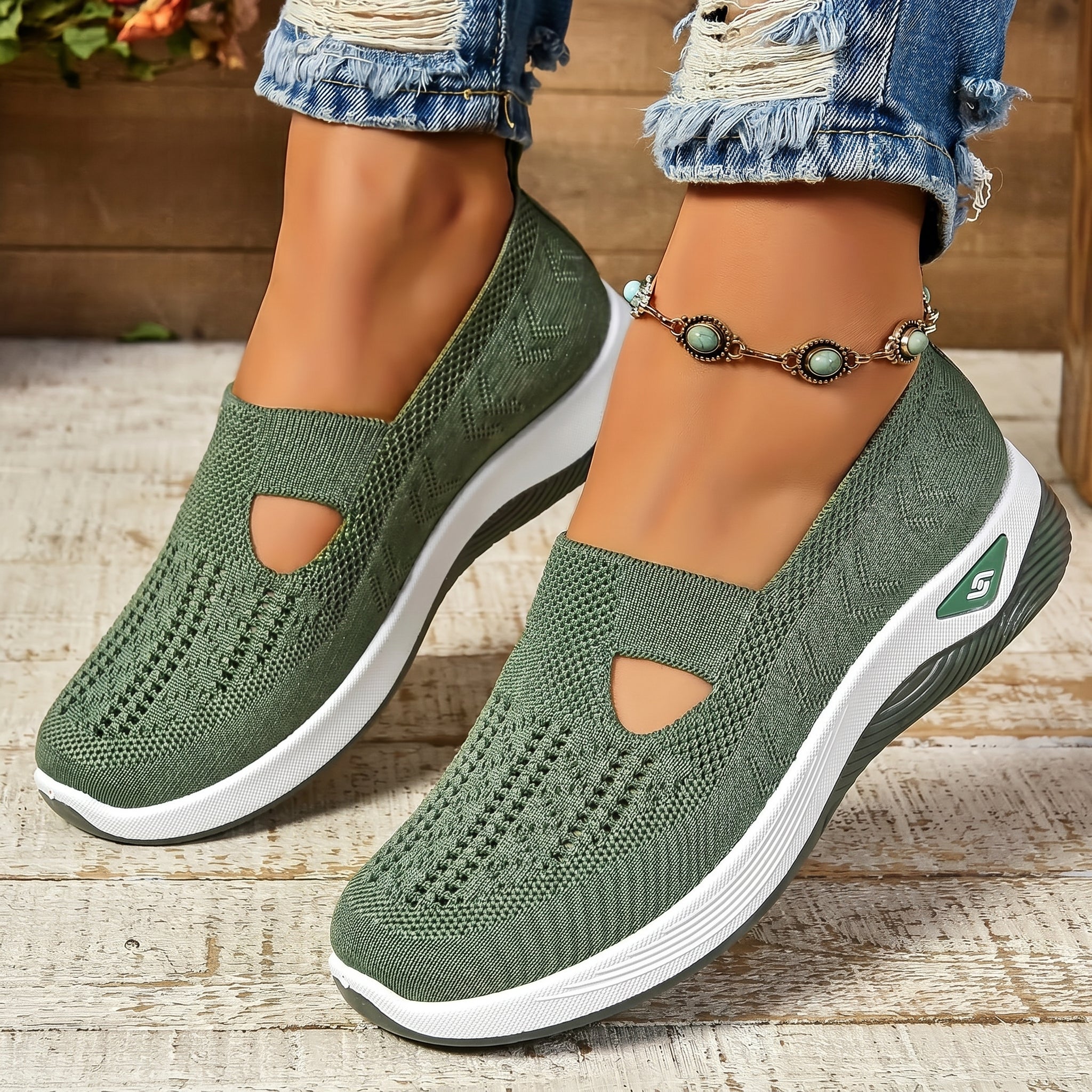 Alice - Women's Orthopedic Breathable Slip-On Sneaker