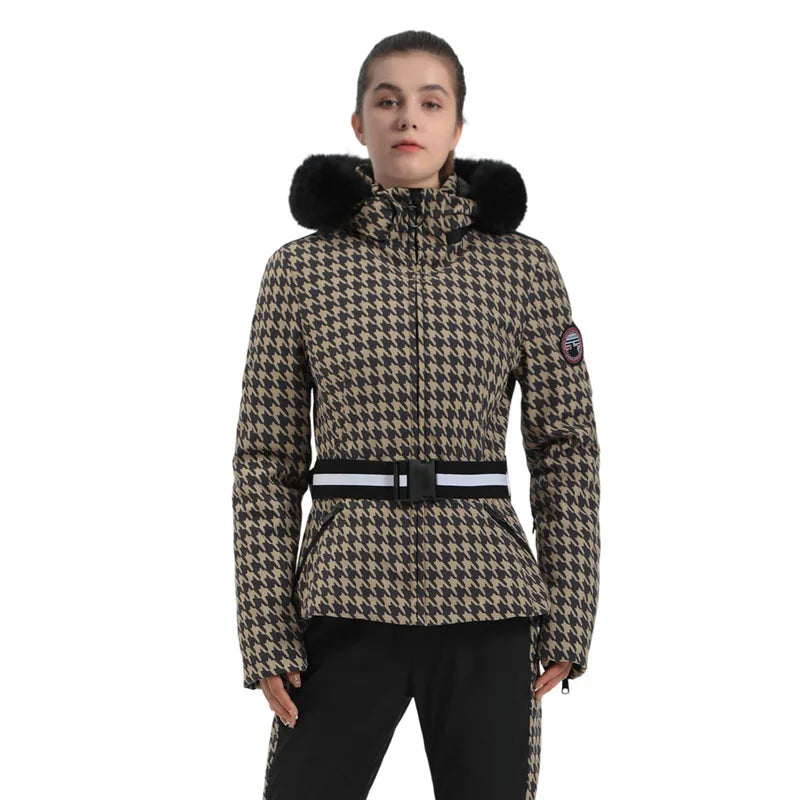 Dakota - Women’s Patterned Winter Ski Jacket