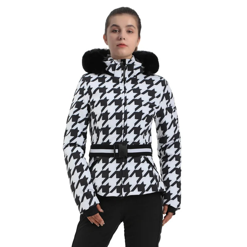 Dakota - Women’s Patterned Winter Ski Jacket
