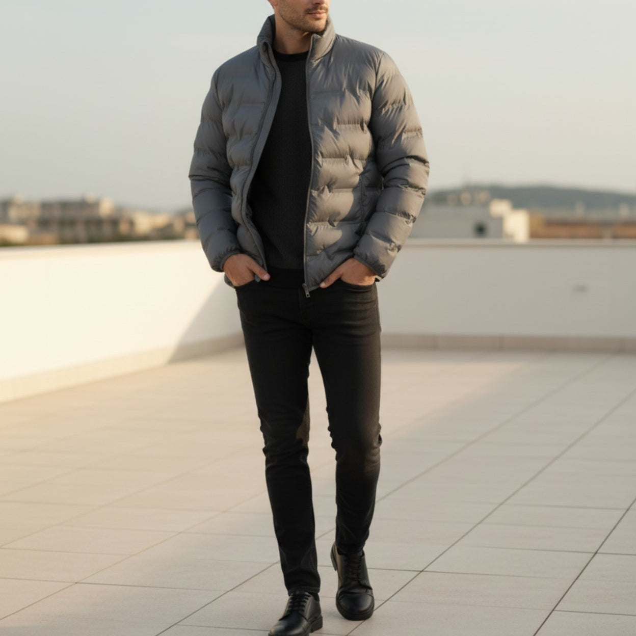 Mateo – Men's Quilted Winter Jacket