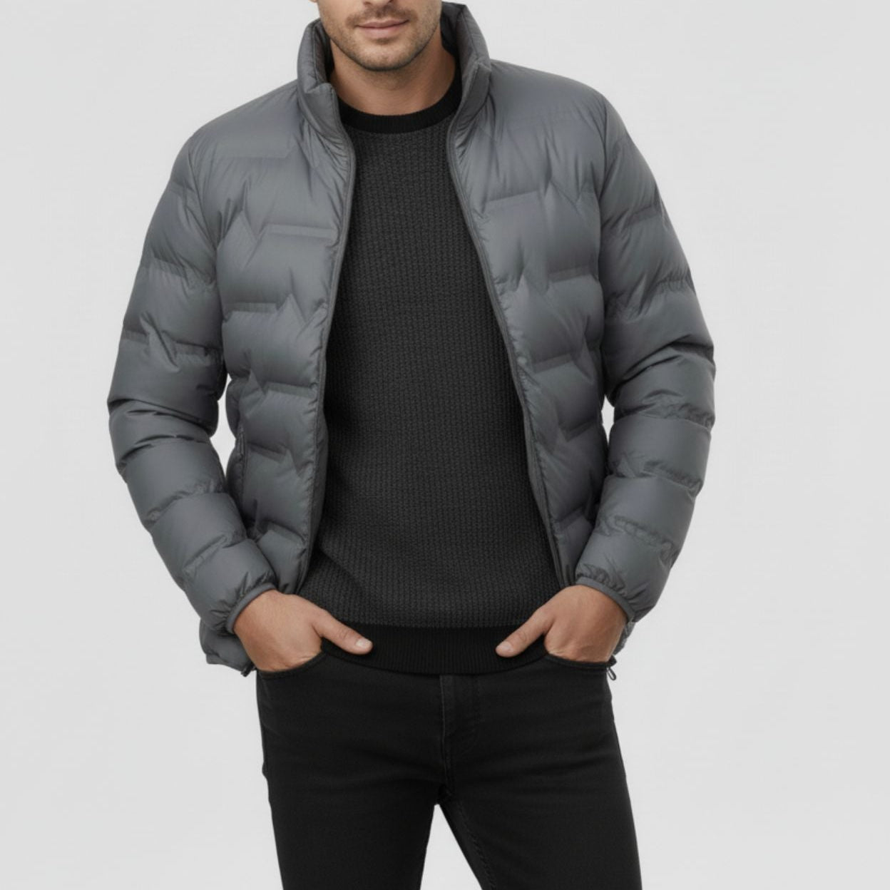Mateo – Men's Quilted Winter Jacket